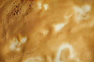 AI generated Coffee foam texture. AI Generated photo