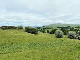 A view of the Lake District at Orrest Head near Windermere photo