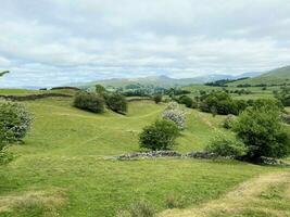 A view of the Lake District at Orrest Head near Windermere photo