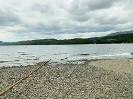 A view of Coniston Water in the Lake District photo