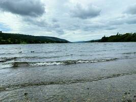 A view of Coniston Water in the Lake District photo