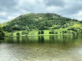 A view of the Lake District at Rydal Water photo