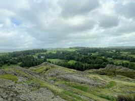 A view of the Lake District at Brant Fell photo