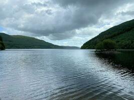 un ver de el norte Gales campo a lago vyrnwy foto