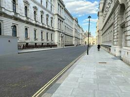 A view of Whitehall in London photo