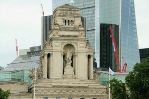 A view of Whitehall in London photo