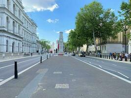 A view of Whitehall in London photo