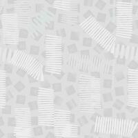 Minimalist monochrome pattern. Abstract trendy print with geometric shapes and stripe lines. Artistic stylish vector template for seamless background design.