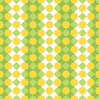Cheerful Rows of Shapes Pattern vector