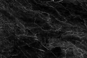 black and white marble texture, detailed structure of  natural patterned for background and design. photo