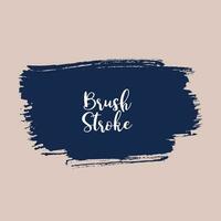 Modern watercolor brush stroke grunge design illustration vector