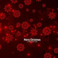 Merry Christmas cultural festival beautiful snowflakes background vector