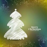 Merry Christmas cultural festival modern background design vector