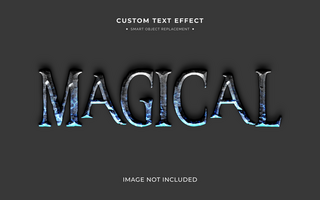 medieval 3d texto estilo efeito psd