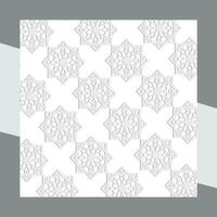 Islamic pattern design vector templates