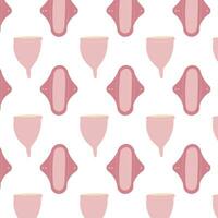 feminine hygiene menstrual cup pad eco bio vector