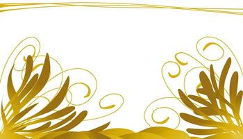ilustración antecedentes con un meloso amarillo planta tema. Perfecto para fondo de pantalla, invitación tarjetas, sobres, revistas, libro cubre vector