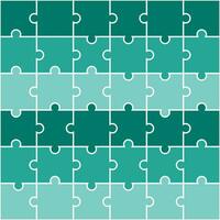Green shade jigsaw pattern. jigsaw line pattern. jigsaw seamless pattern. Decorative elements, clothing, paper wrapping, bathroom tiles, wall tiles, backdrop, background. vector