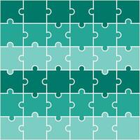 Green shade jigsaw pattern. jigsaw line pattern. jigsaw seamless pattern. Decorative elements, clothing, paper wrapping, bathroom tiles, wall tiles, backdrop, background. vector