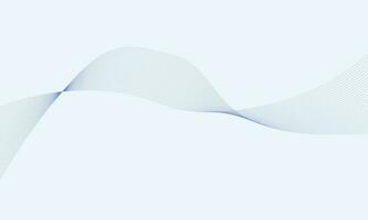 Wavy lines curved abstract background vector