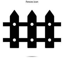 Fences icon, Vector illustrator