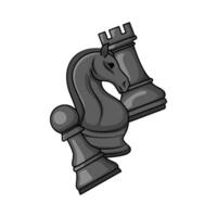 chess game  illustration vector