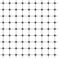 Abstract seamless pattern, floor tiles, square mosaic. Black and white checkered pattern. Background, print, vector
