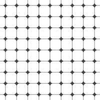 Abstract seamless pattern, floor tiles, square mosaic. Black and white checkered pattern. Background, print, vector