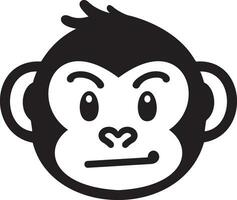 Monkey Silhouette Vector