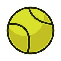 a tennis icon is shown on a white background vector