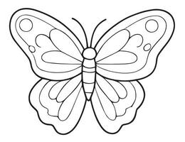 Cute and Beautiful Butterfly vector