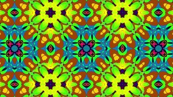 Abstract colorful Dynamic shapes, animation kaleidoscope Graphic design elements video