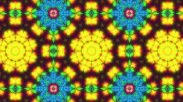 Abstract colorful Dynamic shapes, animation kaleidoscope Graphic design elements video