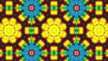 Abstract colorful Dynamic shapes, animation kaleidoscope Graphic design elements video