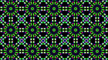 Abstract colorful Dynamic shapes, animation kaleidoscope Graphic design elements video