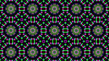 Abstract colorful Dynamic shapes, animation kaleidoscope Graphic design elements video