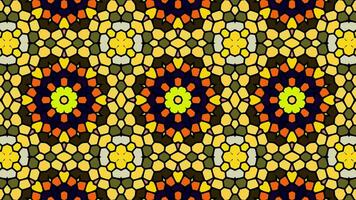 Abstract colorful Dynamic shapes, animation kaleidoscope Graphic design elements video
