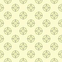 Target Aim vector concept colored seamless pattern - Crosshair background