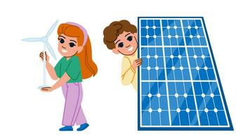 kid kids renewable energy vector