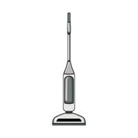 housework manual vacuum cleaner cartoon vector illustration