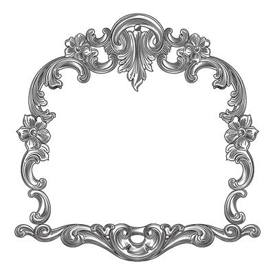 Vintage traditional realistic black and color Crests Ribbons Frames set on white background isolated vector illustration