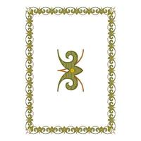 Vintage traditional realistic black and color Crests Ribbons Frames set on white background isolated vector illustration
