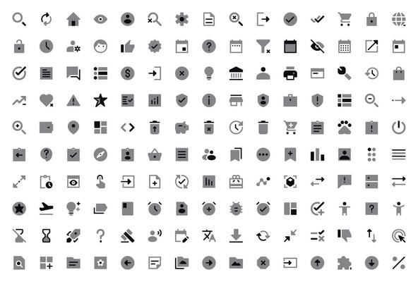 User Interface User Essential icon set