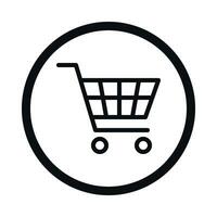 Shopping Cart icon set vector