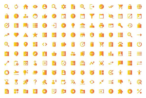 User Interface User Essential icon set