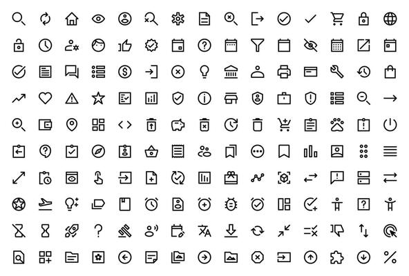 User Interface User Essential icon set