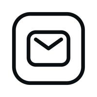 correo icono - sobre, correo electrónico, y comunicación símbolo vector