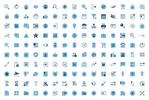 User Interface User Essential icon set vector