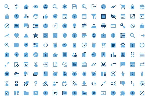 User Interface User Essential icon set