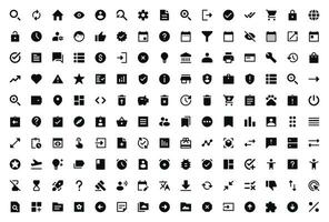 User Interface User Essential icon set vector